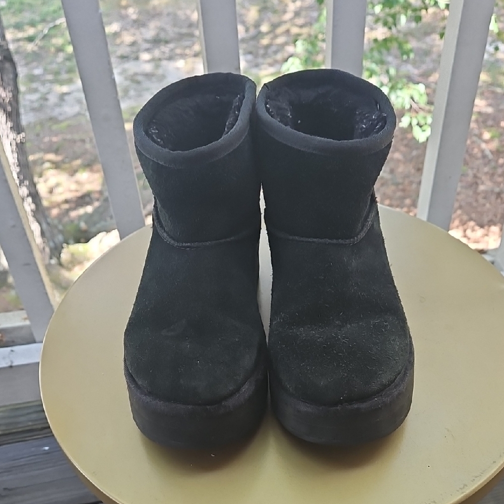 UGG Black Suede Boots